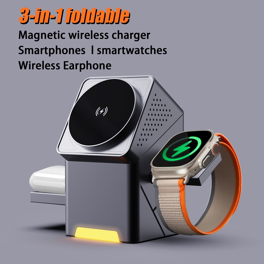 3 in 1 Magnetic Wireless Charg - đánh giá và giá Watches Smartwatch Samsung
