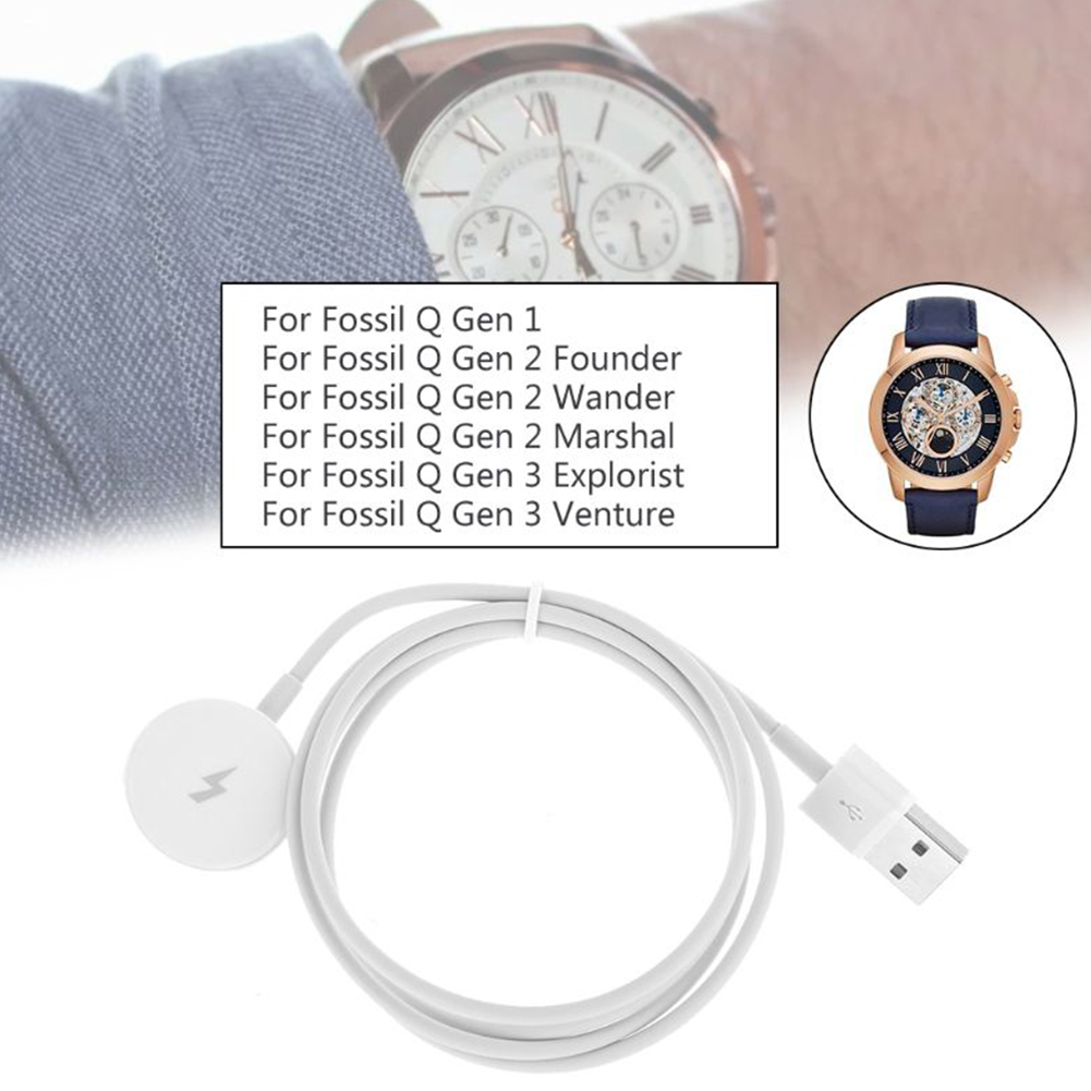 Watch Charger Cable USB Chargi - đánh giá và giá Fossil Watches Smartwatch Charger