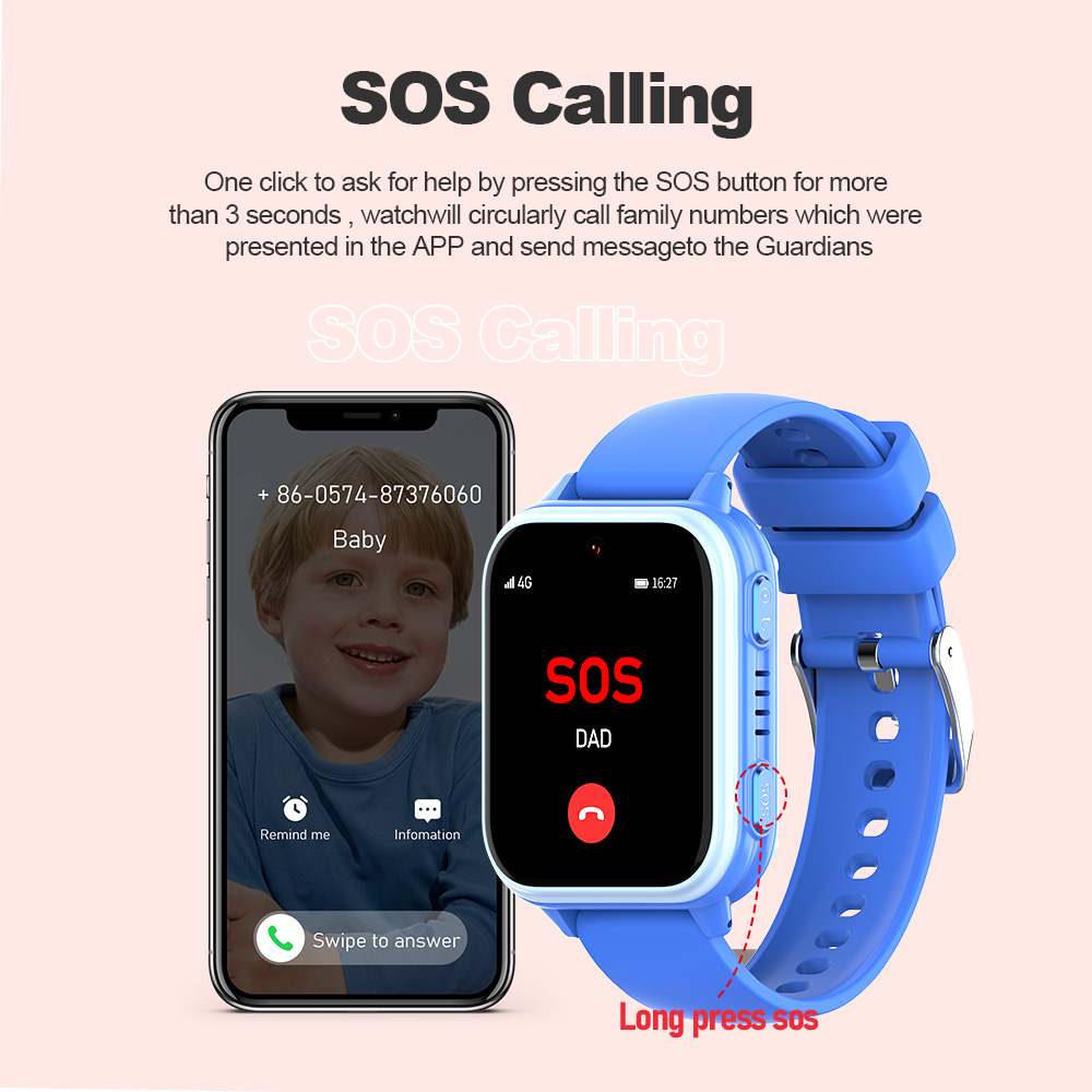 Wonlex 4G Kids Smart Watch KT3 - đánh giá và giá Smartwatch Watch Whatsapp