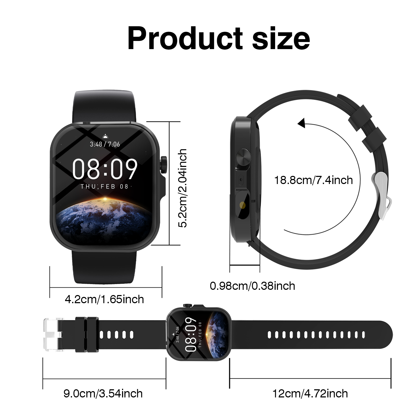 2026 New Start Watch, Full-Scr - đánh giá và giá Smartwatch Watches That Connect To Iphone