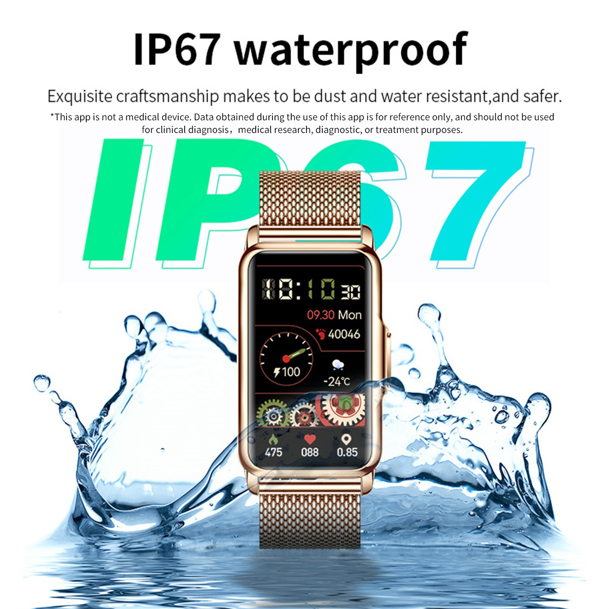 LIGE Smart Watch Men Women Fit - đánh giá và giá Watches Not Smartwatch