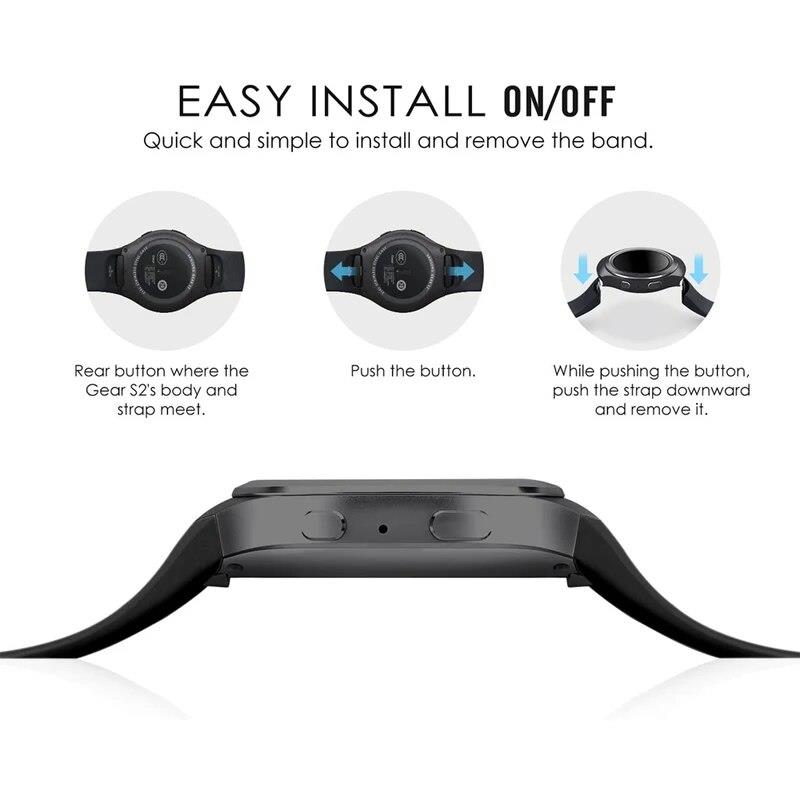 Sport Strap For Samsung Galaxy - đánh giá và giá Tag Watches Smartwatch